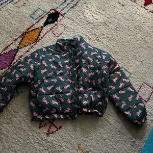 Companĩa Fantastica light puffer coat NWOT size XL